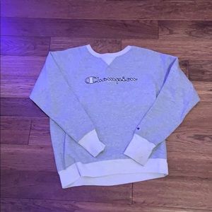 Gray Champion hoodie